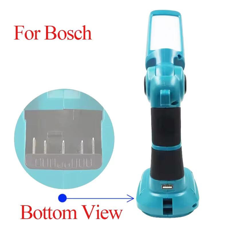 Li-ion outils accessoire lampes de travail lampe de Table pour Makita pour Bosch pour Milwaukee pour Dewalt pour Ryobi 18V batterie au Lithium