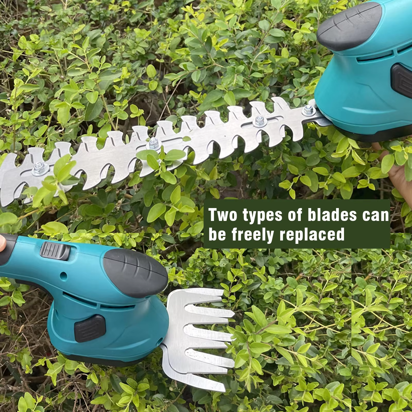 Makita – taille-haie électrique sans fil 2 en 1