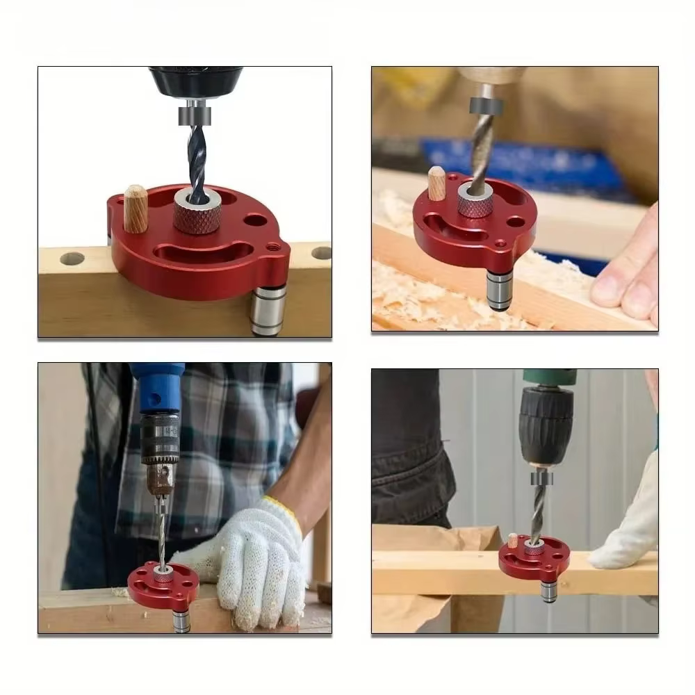 Guide de perçage portable pour le bois