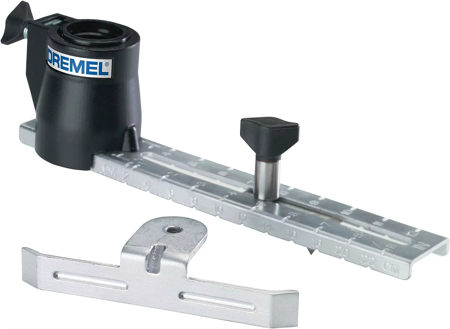 Outil de coupe circulaire et guide à bord droit Dremel