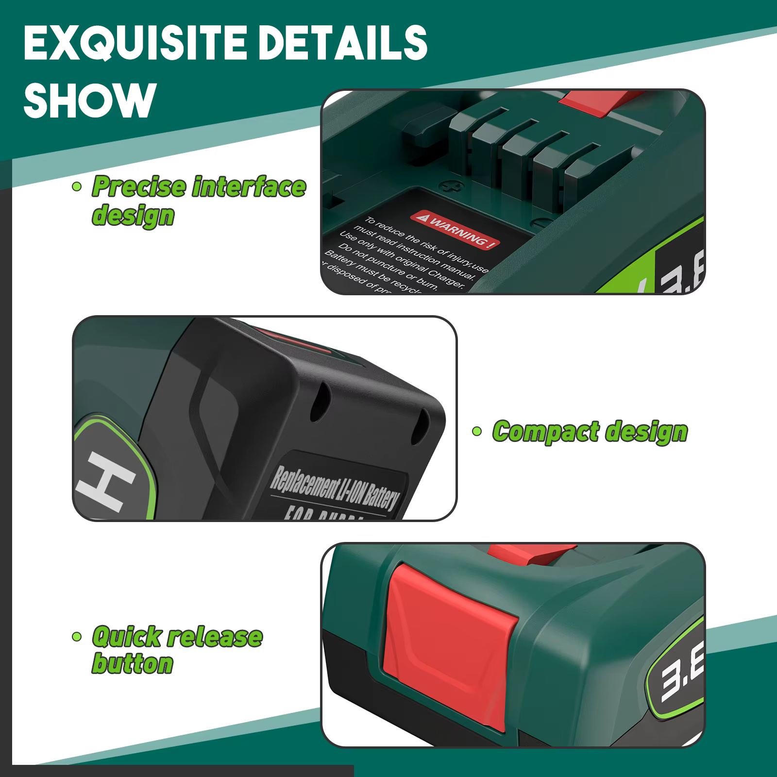 Batterie de remplacement pour outils Bosch