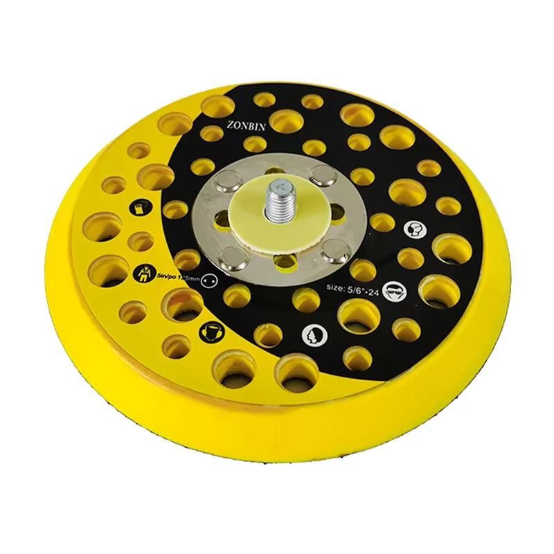MIRKA ponceuse plateau de 5 pouces disque collant Base de papier de verre accessoires pneumatiques 125mm adapté