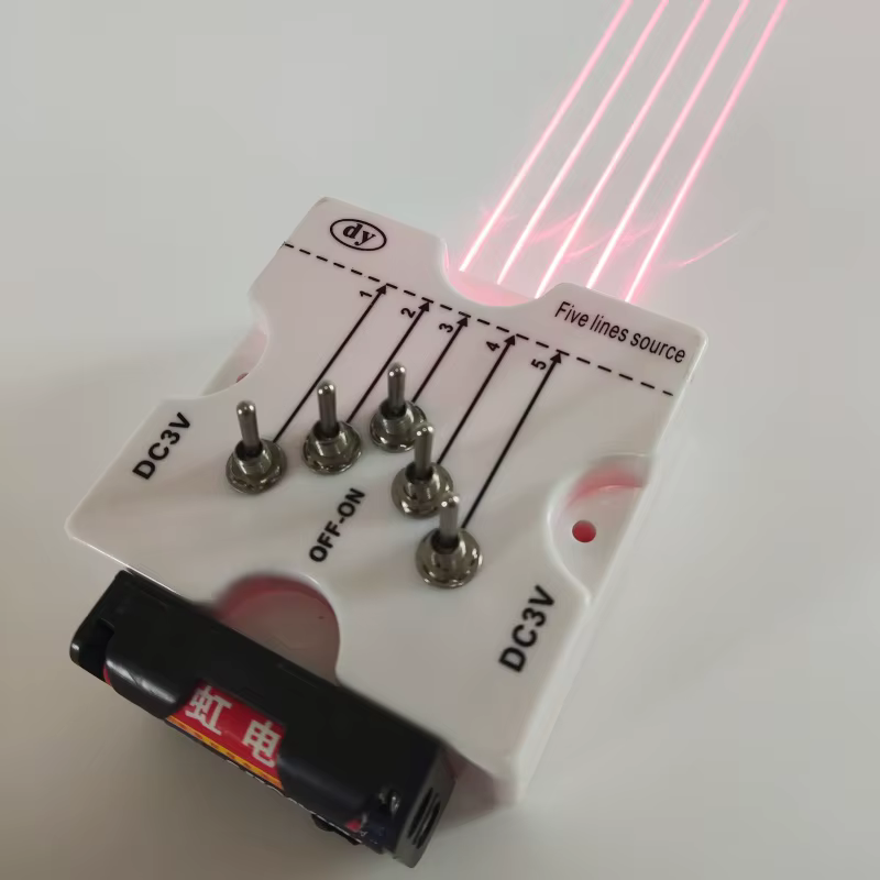 Source de lumière Laser à cinq lignes
