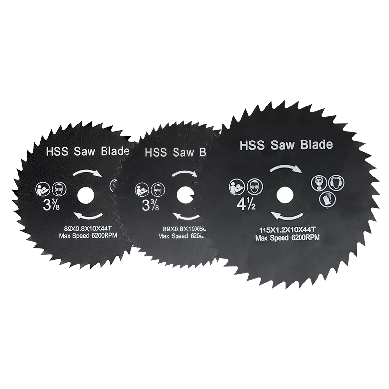 XCAN 1 pièce 89/115mm HSS lame de scie circulaire disque de coupe du bois 44T 66T Mini