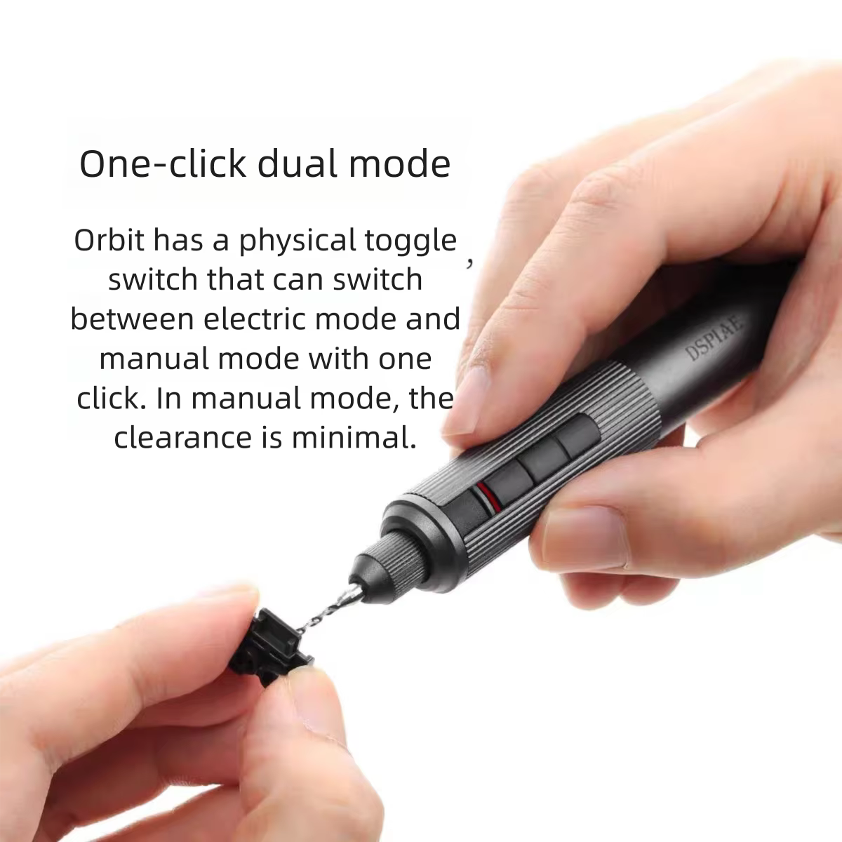 Perceuse/visseuse électrique orbitale AT-ED01 DSPIAE pour le perçage du plastique
