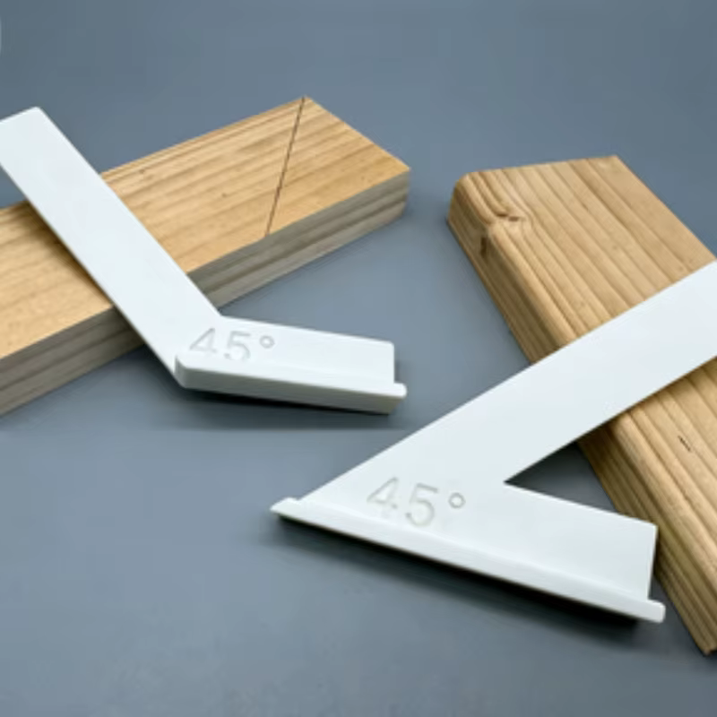 Pack double de gabarits d'angle pour le travail du bois à 45 degrés