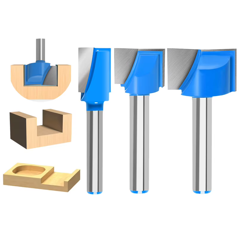 Fond De Nettoyage Routeur Bit 6mm Tige T-Slot