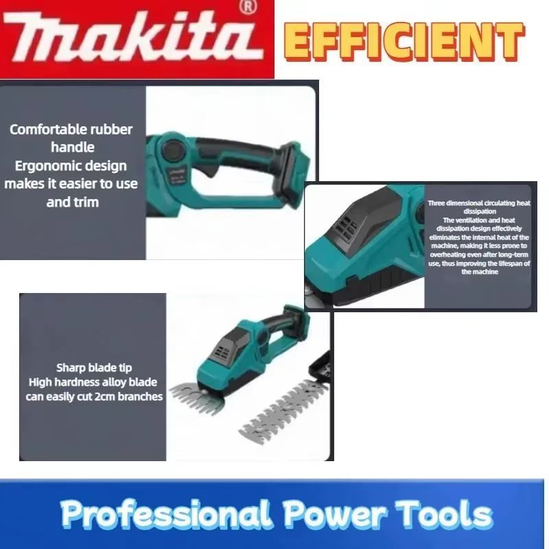 Taille-haie sans fil Makita 2-en-1