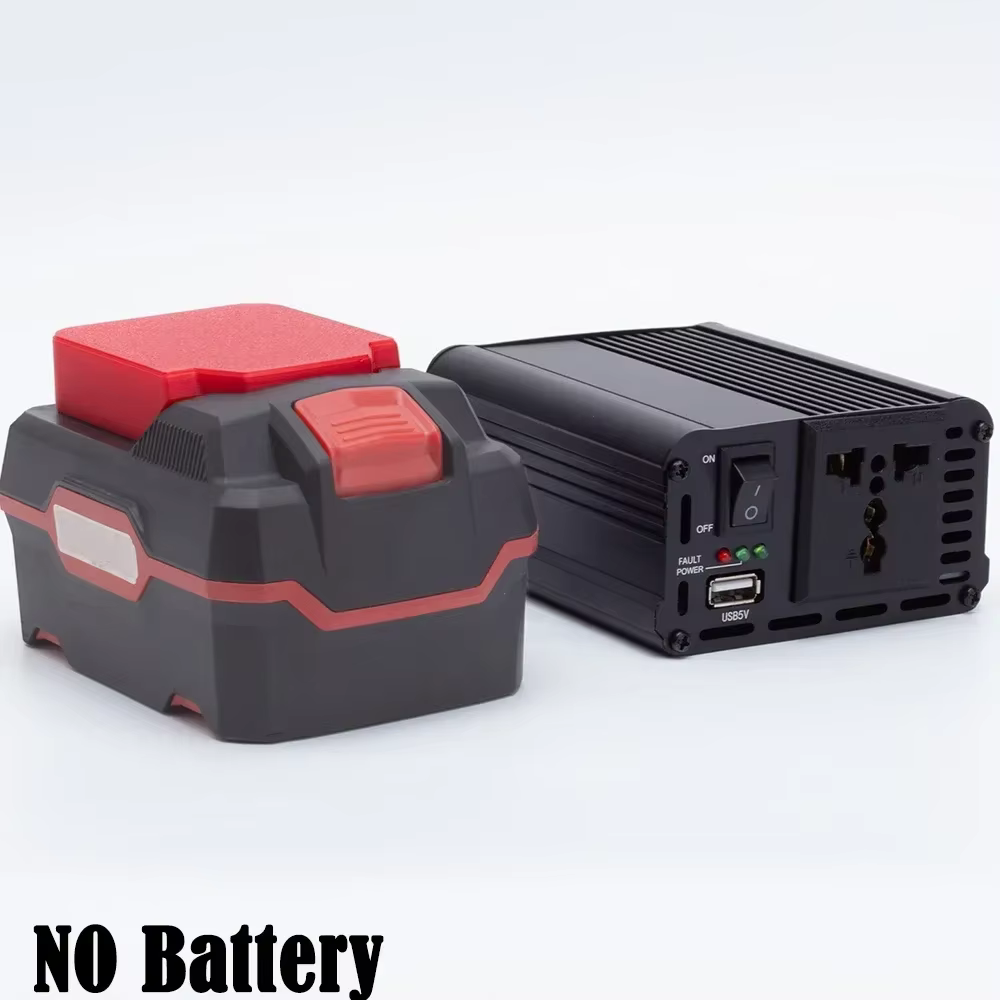 Prise d'onduleur de puissance 200W 220V-240V pour adaptateur de batterie Lidl Parkside X20V