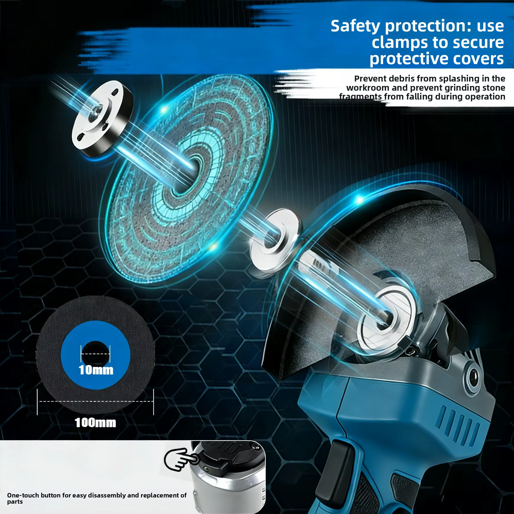 Outil de meulage électrique Makita
