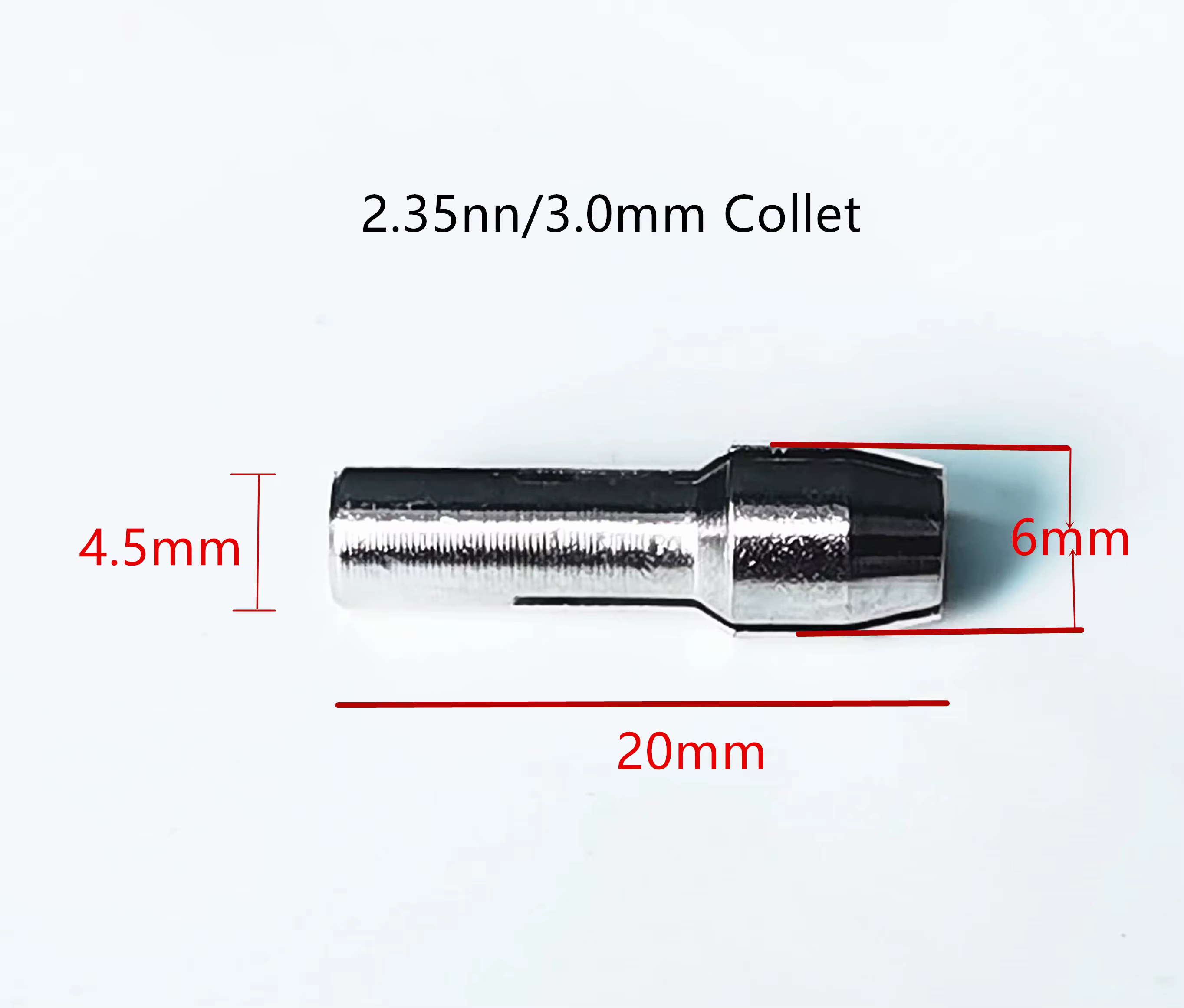 Pince de meuleuse pneumatique 2.35/3.0/3.175mm(1/8 ")