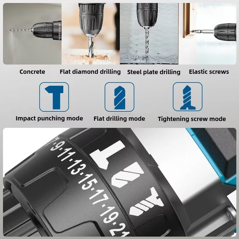 Perceuse électrique sans balais