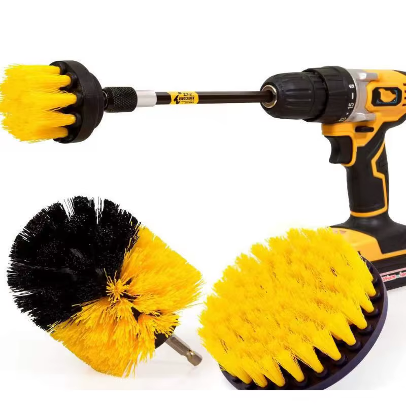 Brosse de nettoyage électrique pour perceuse 2/3.5/4/5'' pour salle de bain et baignoire – Outil