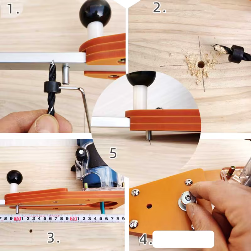 Kit de guidage de cercle Long