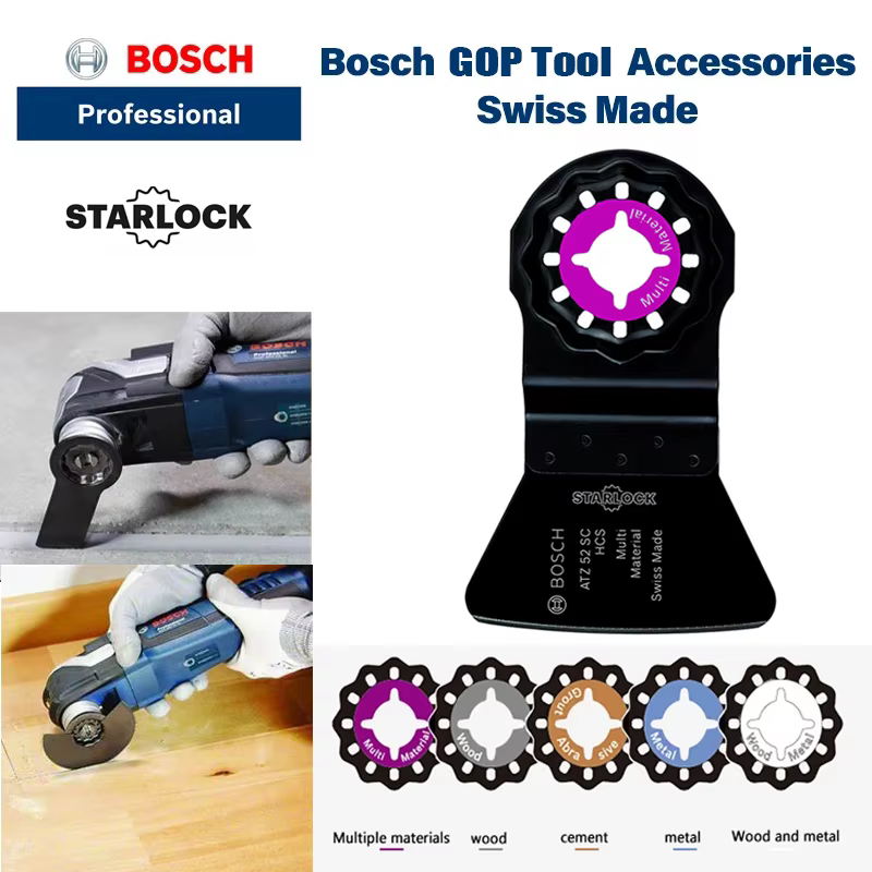Bosch – lames de scie oscillantes originales pour le travail du bois