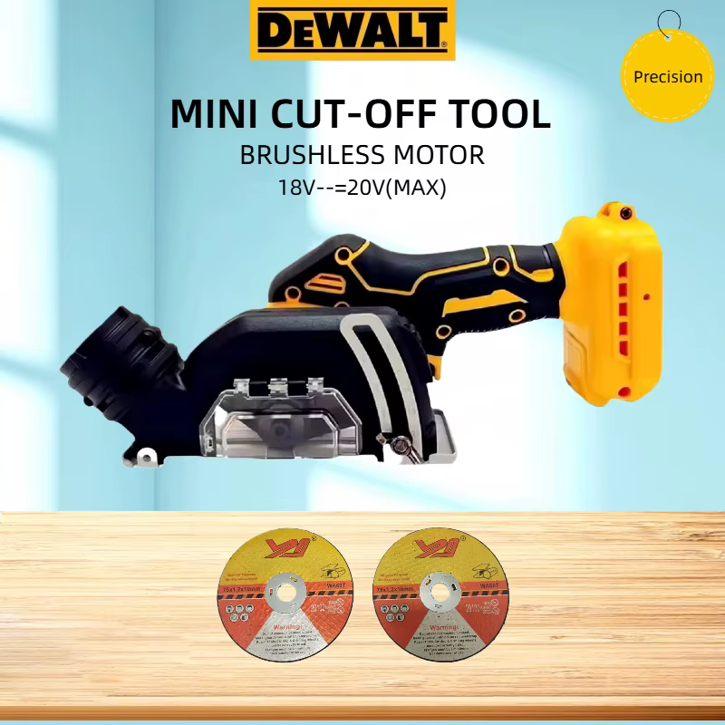 Meuleuse d'angle sans fil DEWALT A2UD 20V : Machine à meuler haute vitesse de 3 pouces (76 mm) 20000 tr/min (batterie non incluse)