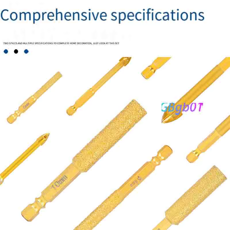 Foret diamanté brasé - Perçage à sec