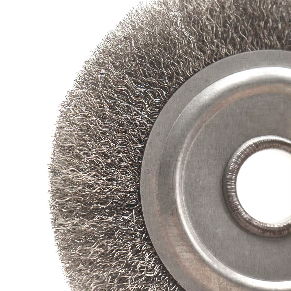 Brosses rondes en fil d'acier