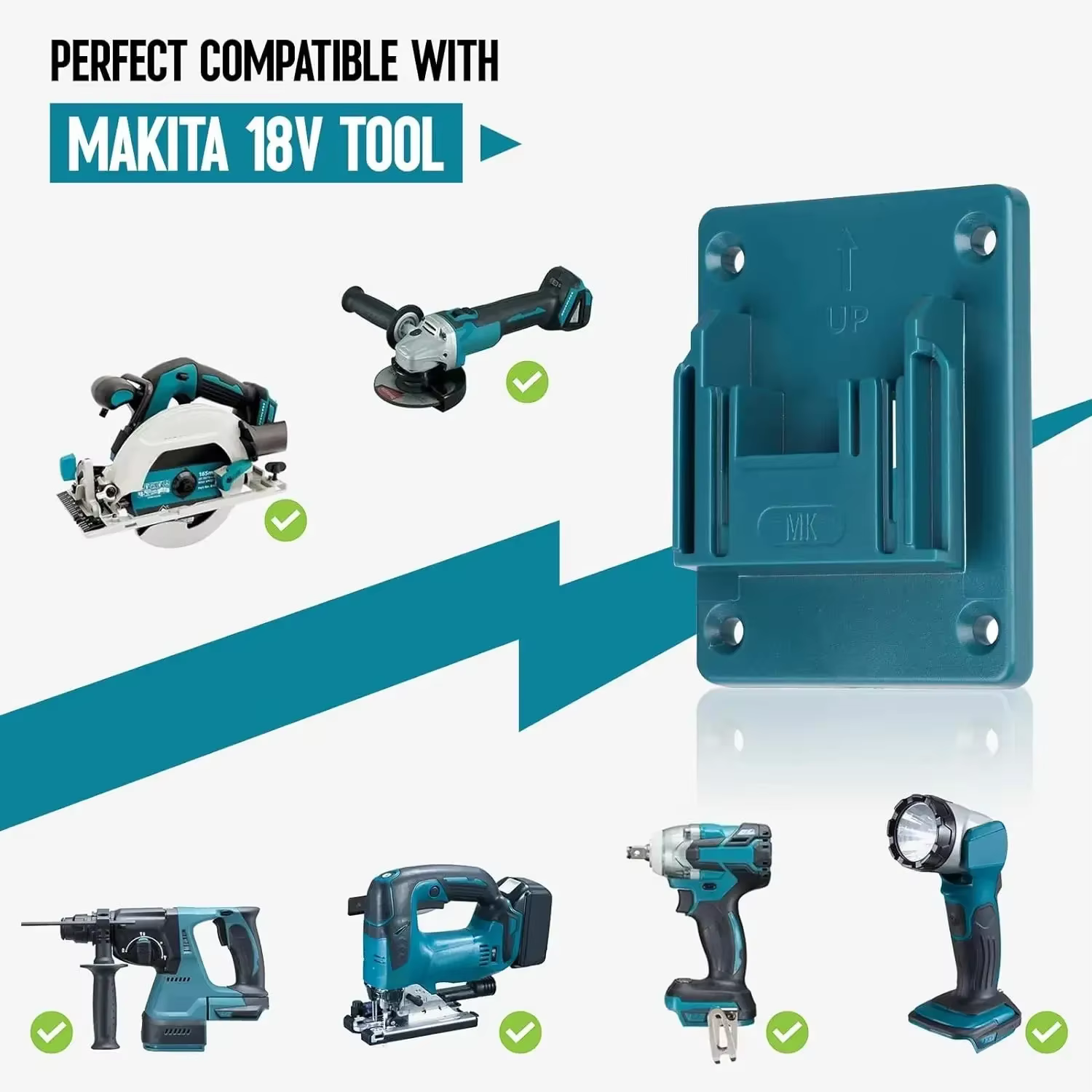 Support mural pour outils électriques Makita 18V