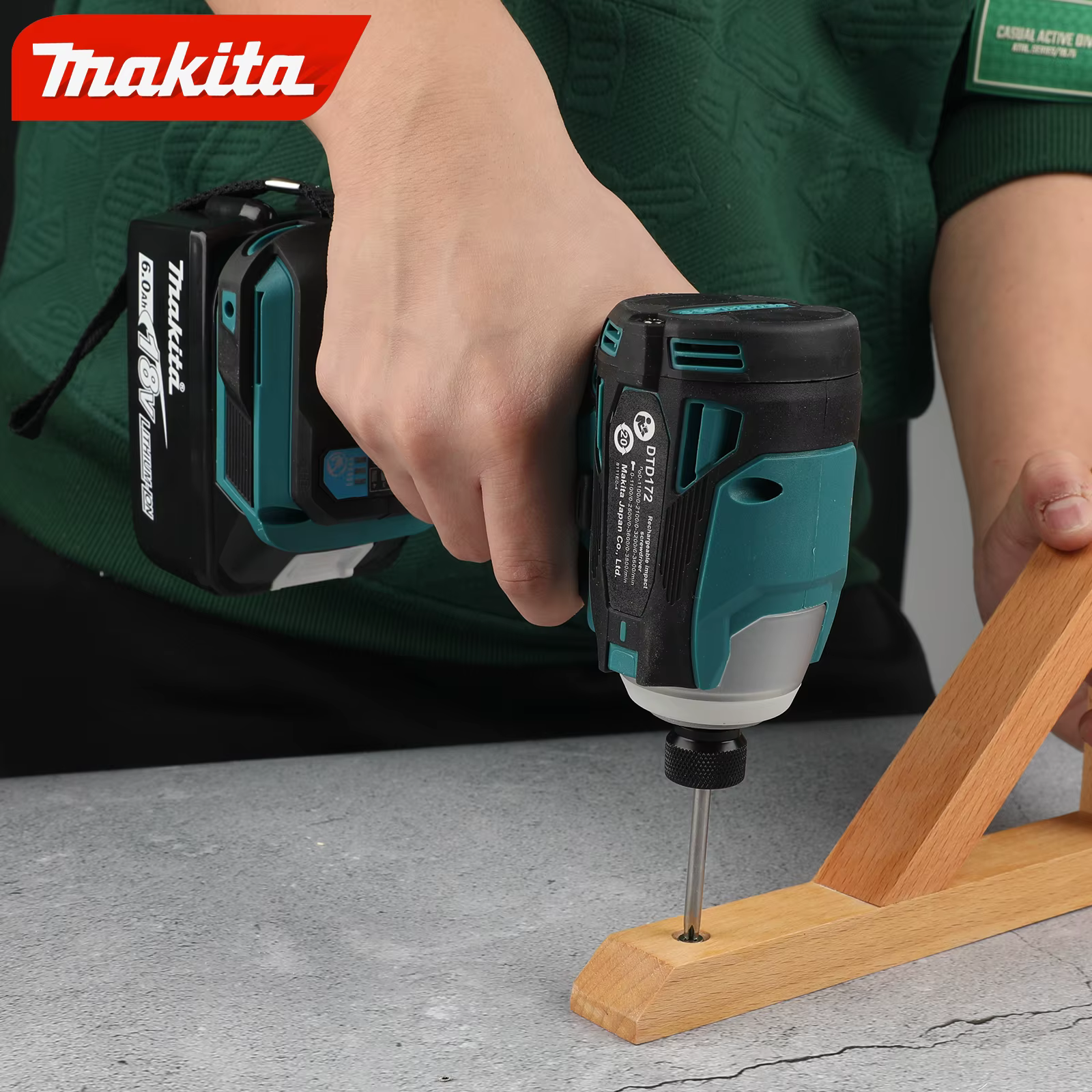 Makita DTD172 18V Perceuse à percussion sans balais