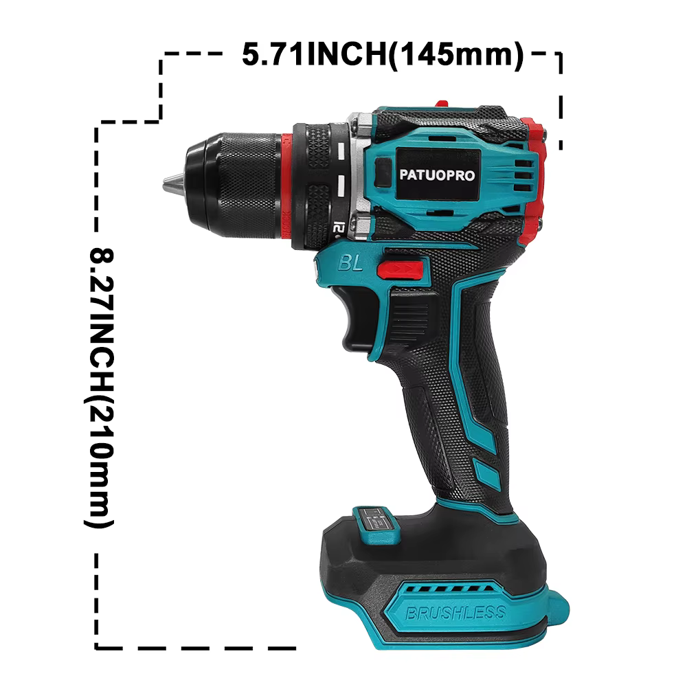 Makita – perceuse électrique sans balais à 2 vitesses