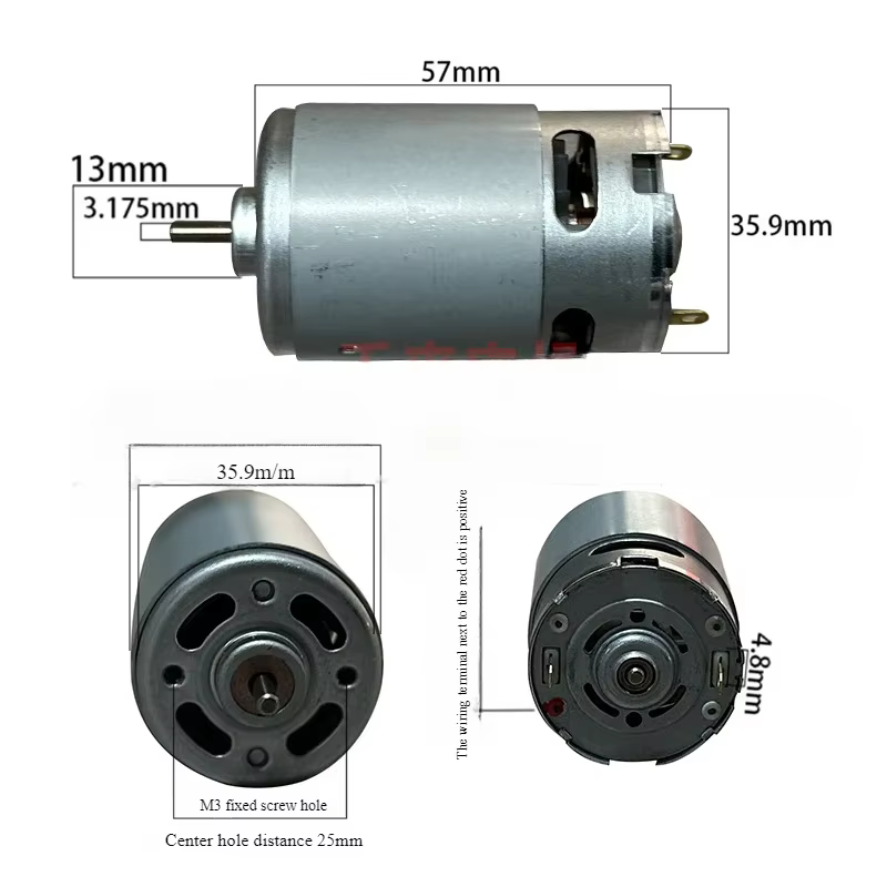 Moteur micro-DC 21V550