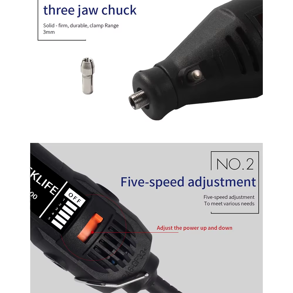 220V Polisseuse et perceuse