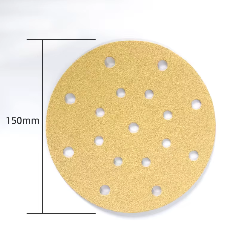 NORTON disque de ponçage 6 pouces 150mm 17 puits papier abrasif sec pour FESTOOL/MIRKA/3M ect ponceuse Auto peinture mastic polissage flocage