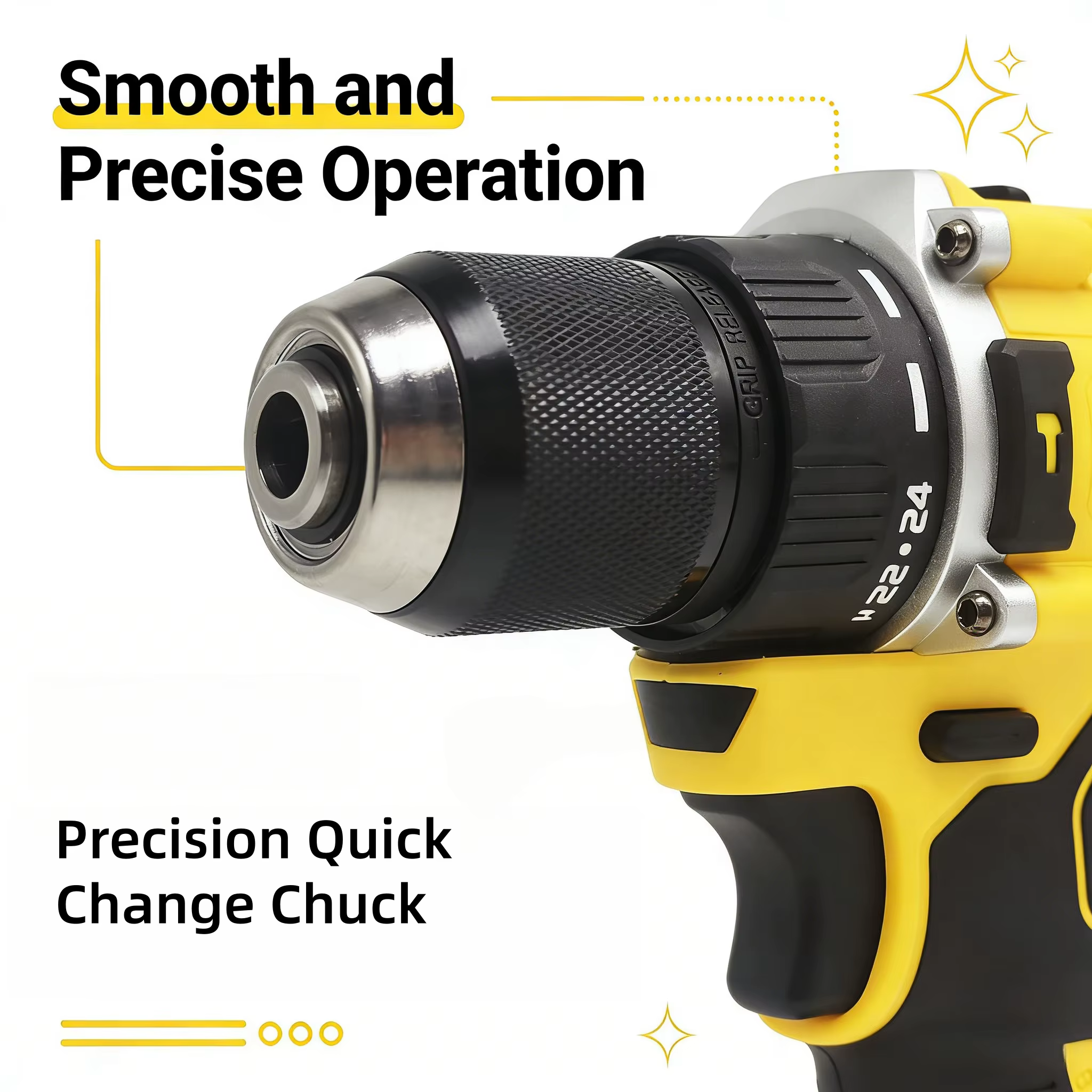 Perceuse sans fil DEWALT DCD805 Brushless 20V : Visseuse à percussion multifonction compacte (outil seul)