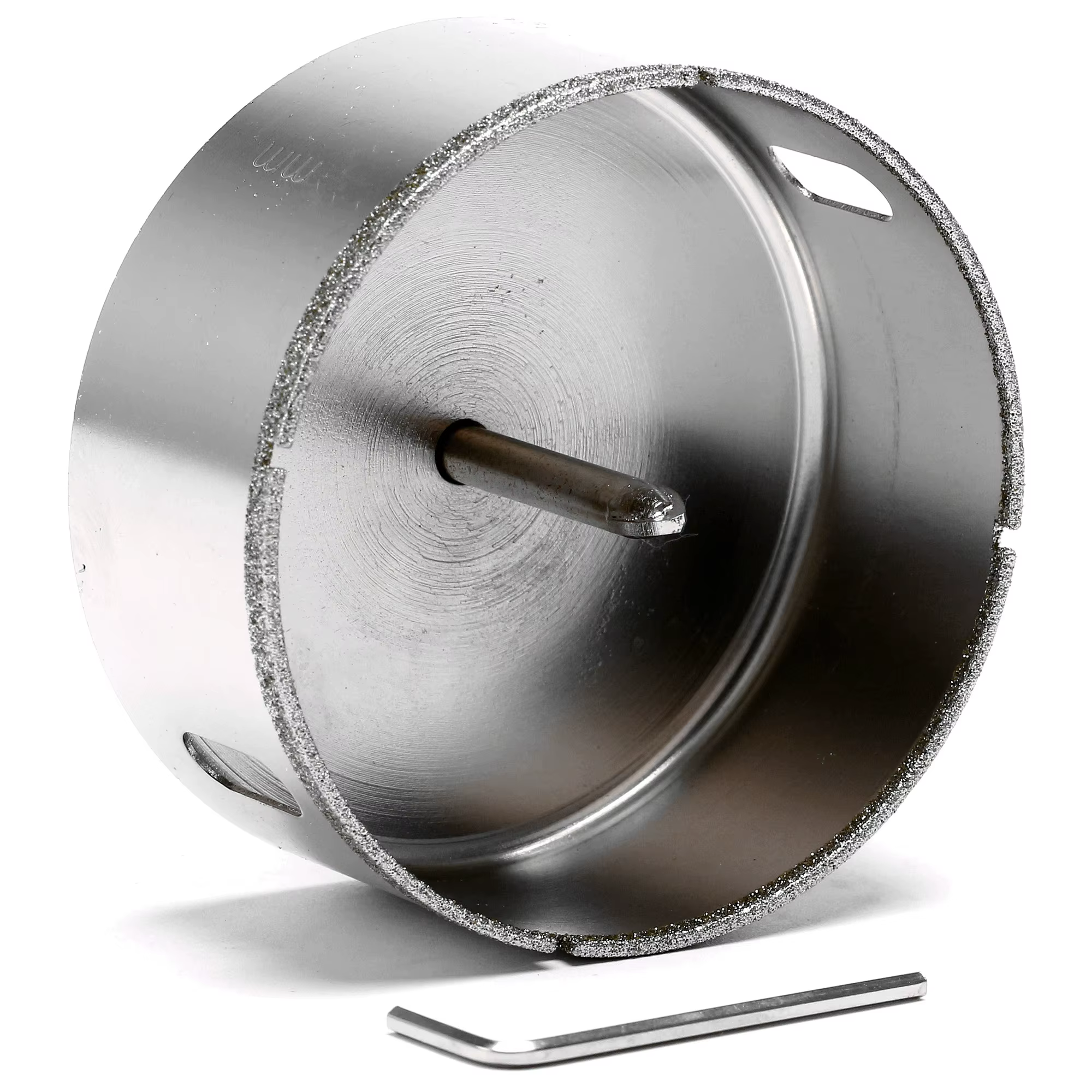 Forets de noyau de scie cloche revêtus de diamant de 18-125mm avec foret central de Position outils de maçonnerie pour carrelage de marbre de granit de verre
