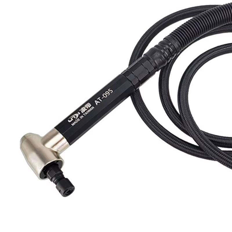 Lingdi-Stylo de meulage pneumatique à coude AT-095, résistant à l'air, 3mm, 90
