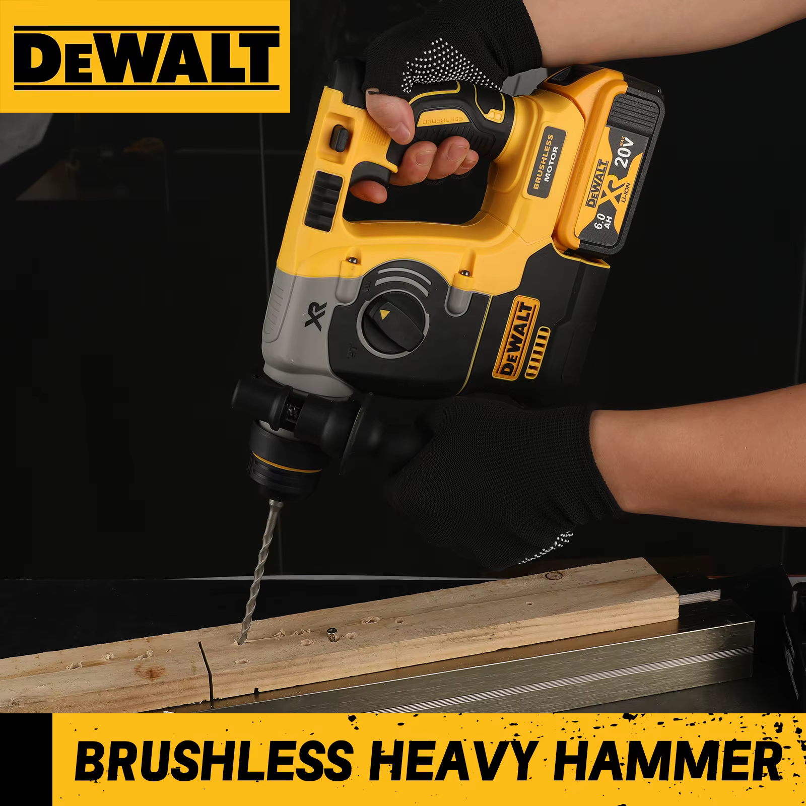 DEWALT DCH273 perceuse à percussion rotative 18 V/20 V MAX SDS sans brosse 1 pouce PLUS