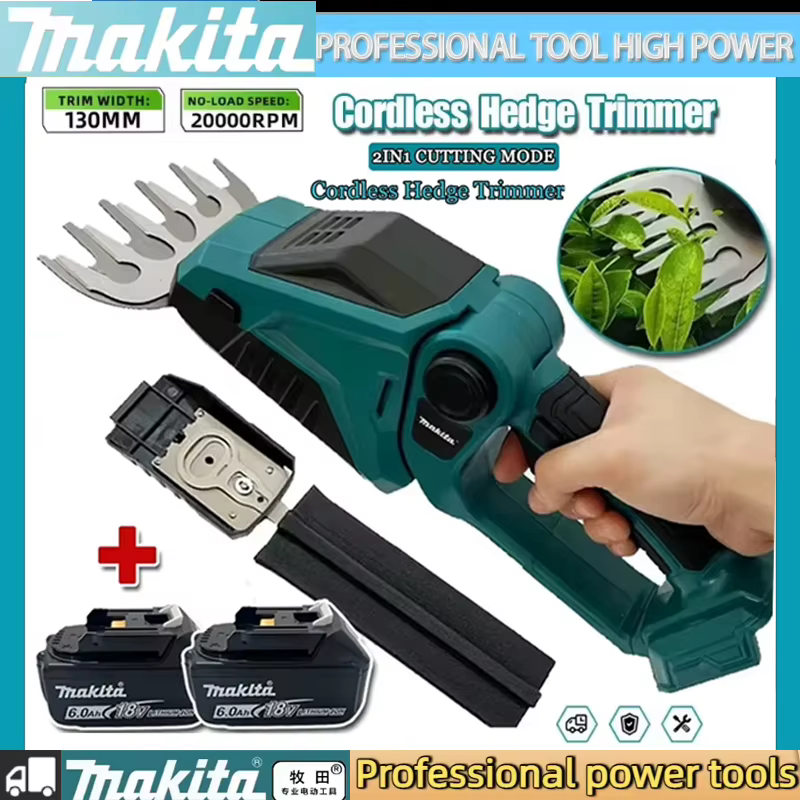 Makita taille-haie sans fil 2 en 1