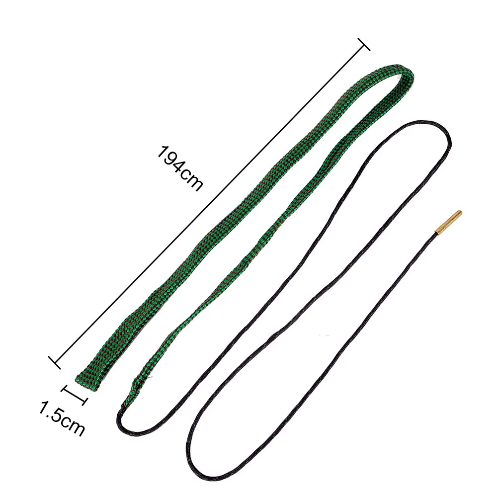Kit de nettoyage de canon de fusil de chasse avec corde
