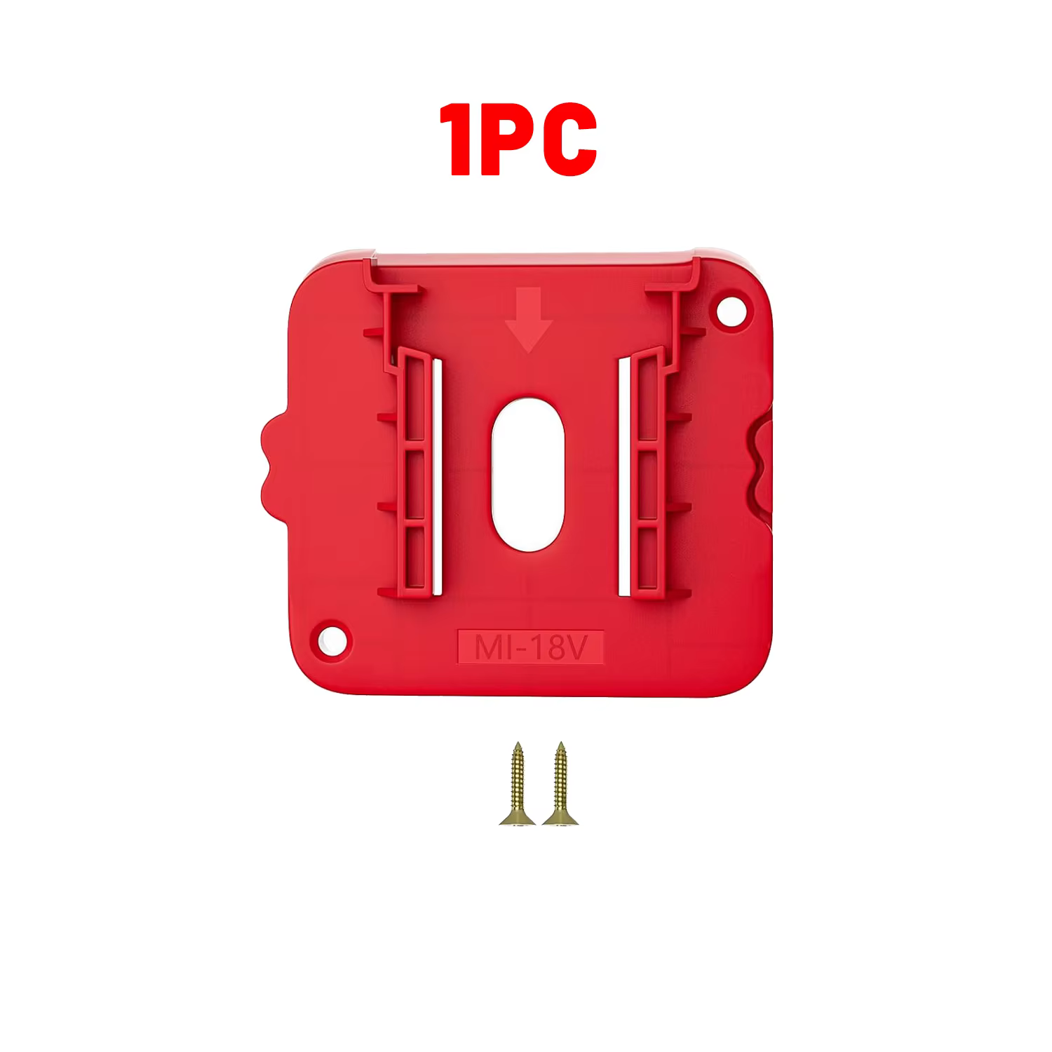 Lot de 10 supports de batterie pour batterie Milwaukee M18 18V, support mural, boîte de rangement, support d'outils pour étagère, fourgon de travail, boîte à outils