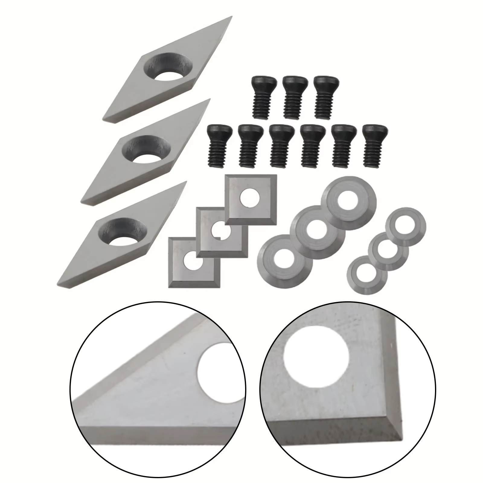 Ensemble d'inserts de coupe en carbure