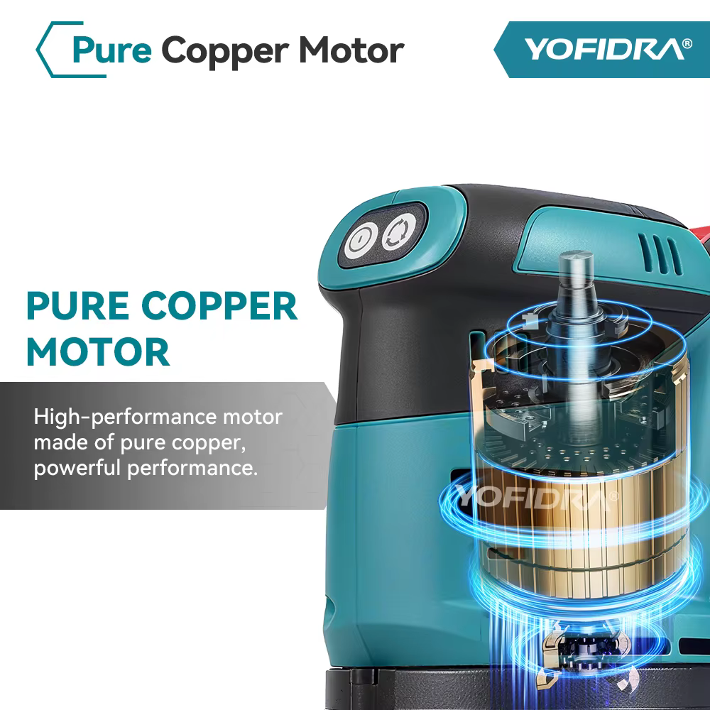 Makita – ponceuse électrique de 5 pouces