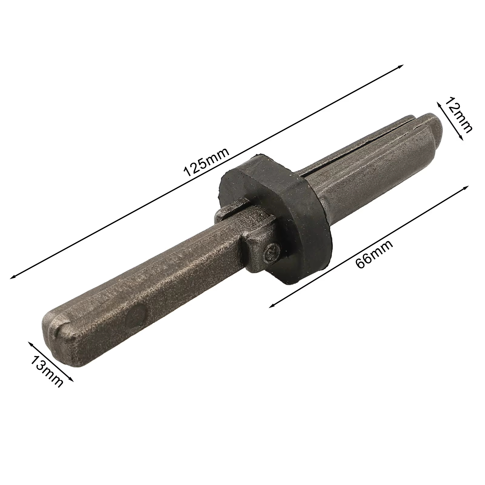 1 pièce 125x12mm Cale de fendage en forme de coin et de plume