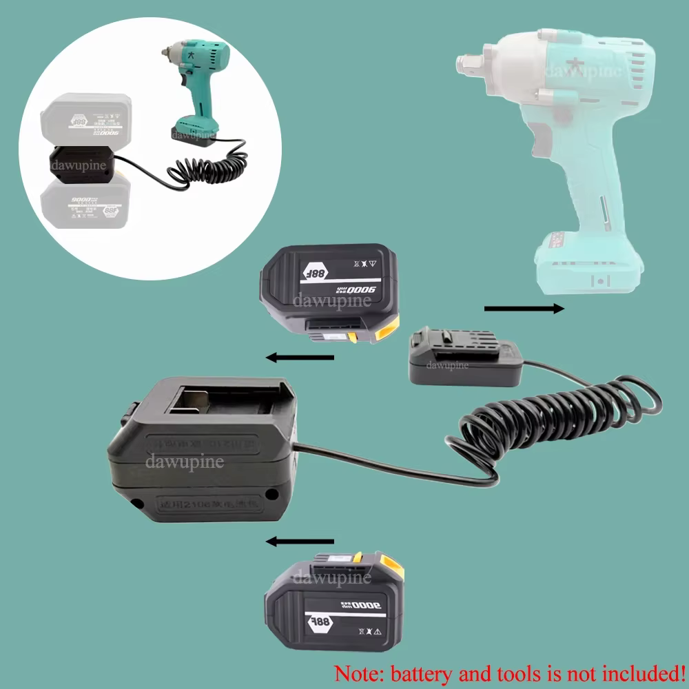 Adaptateur convertisseur 2 en 1 pour outils électriques