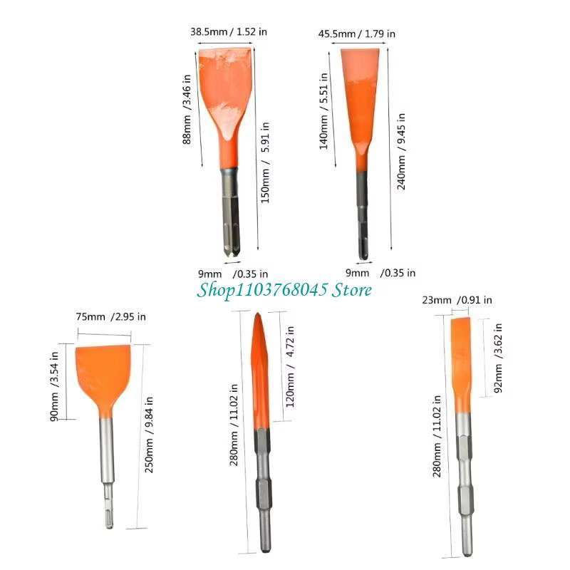 R53f Electric Hammer Drill Bit Point Rain