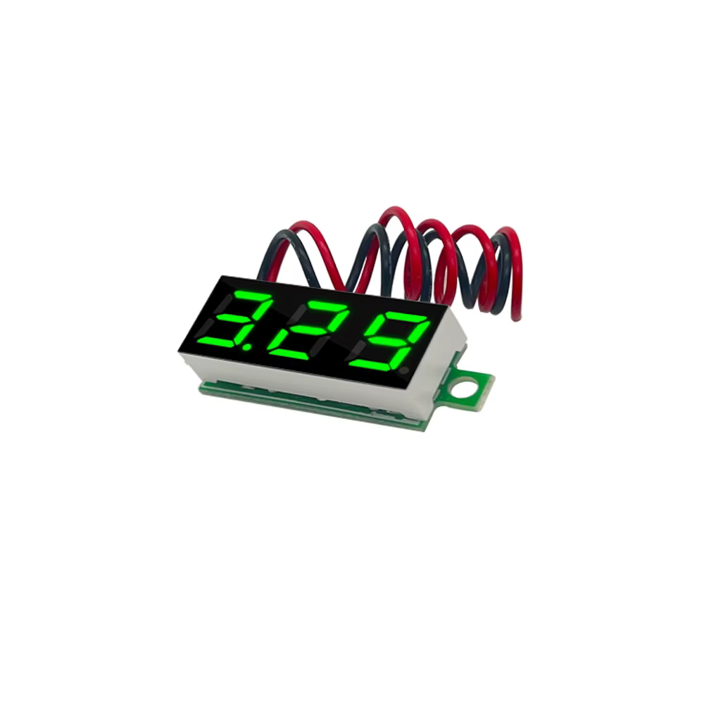 Voltmètre numérique LED DC 0.28 pouces