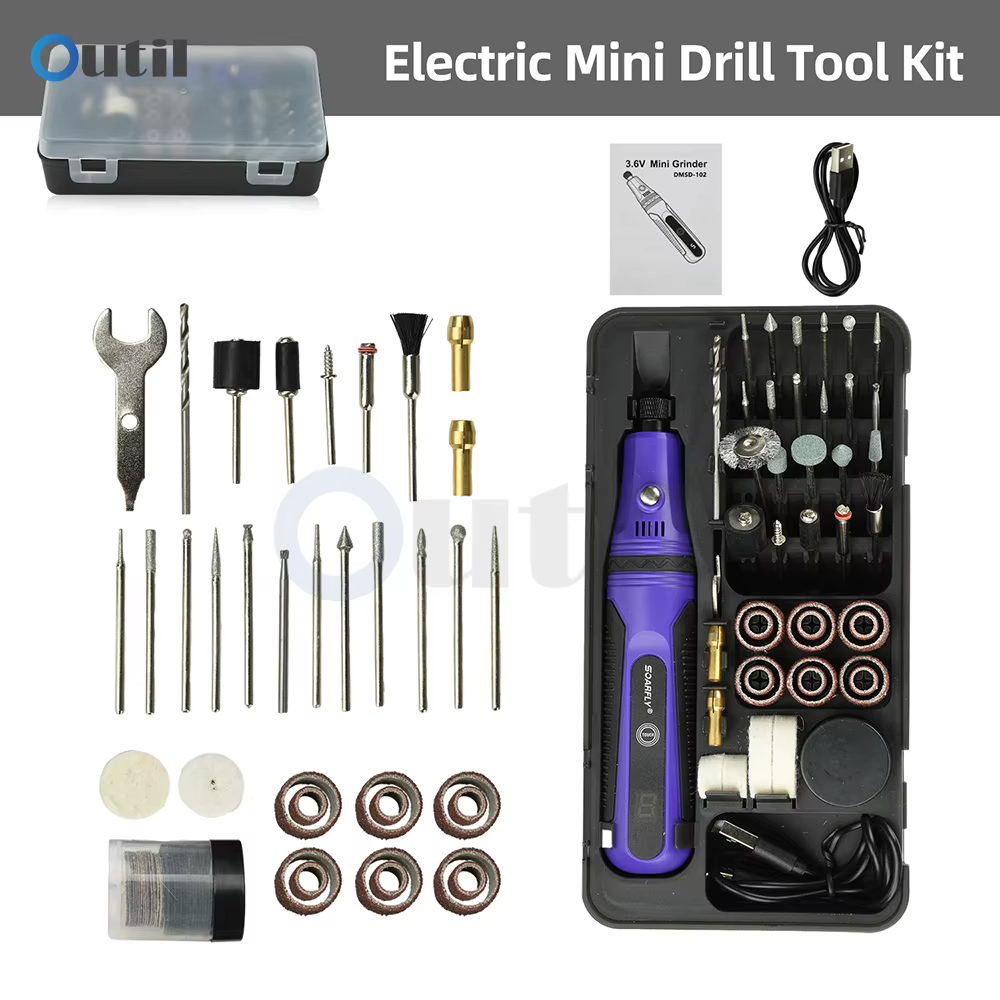 Mini perceuse électrique multifonctionnelle