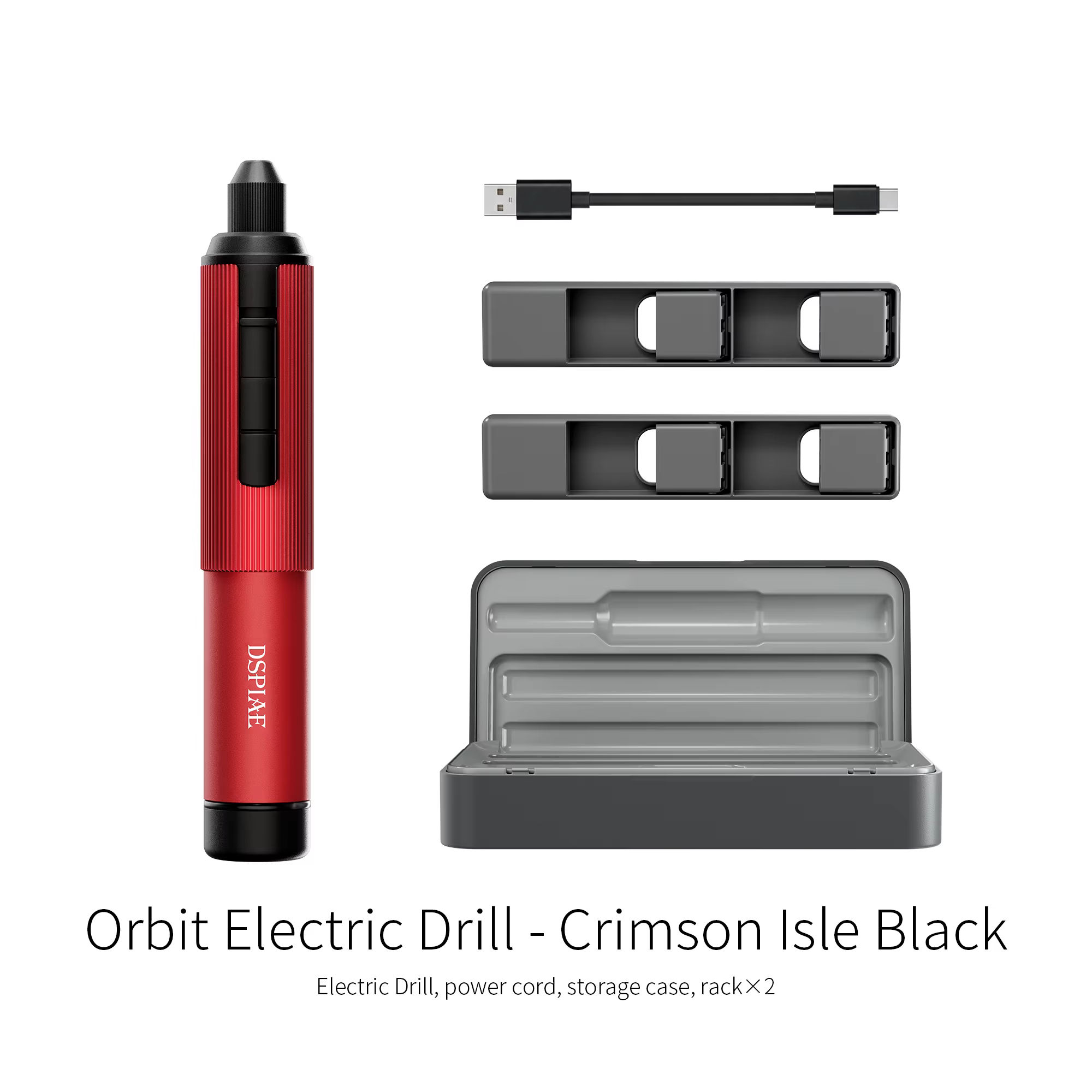 DSPIAE AT-ED01 Perceuse-visseuse électrique orbitale pour le perçage de plastique