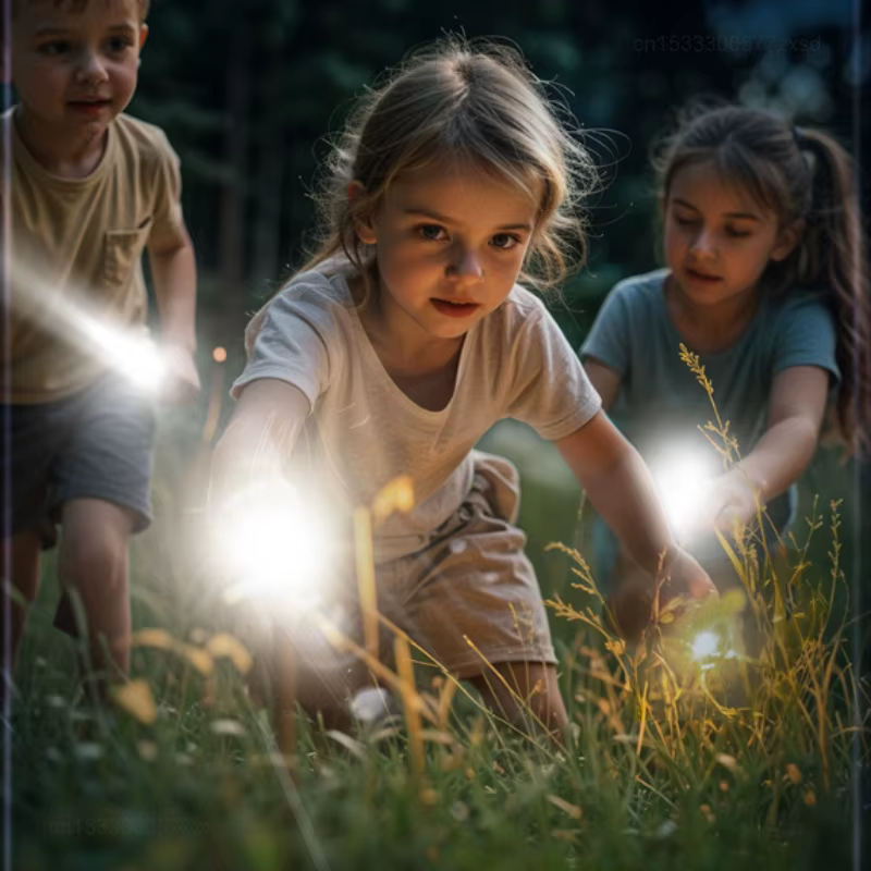 Nouvelle lampe torche multifonction portable, lumières puissantes, focalisation variable avec projecteur latéral, éclairage d'urgence extérieur haute luminosité