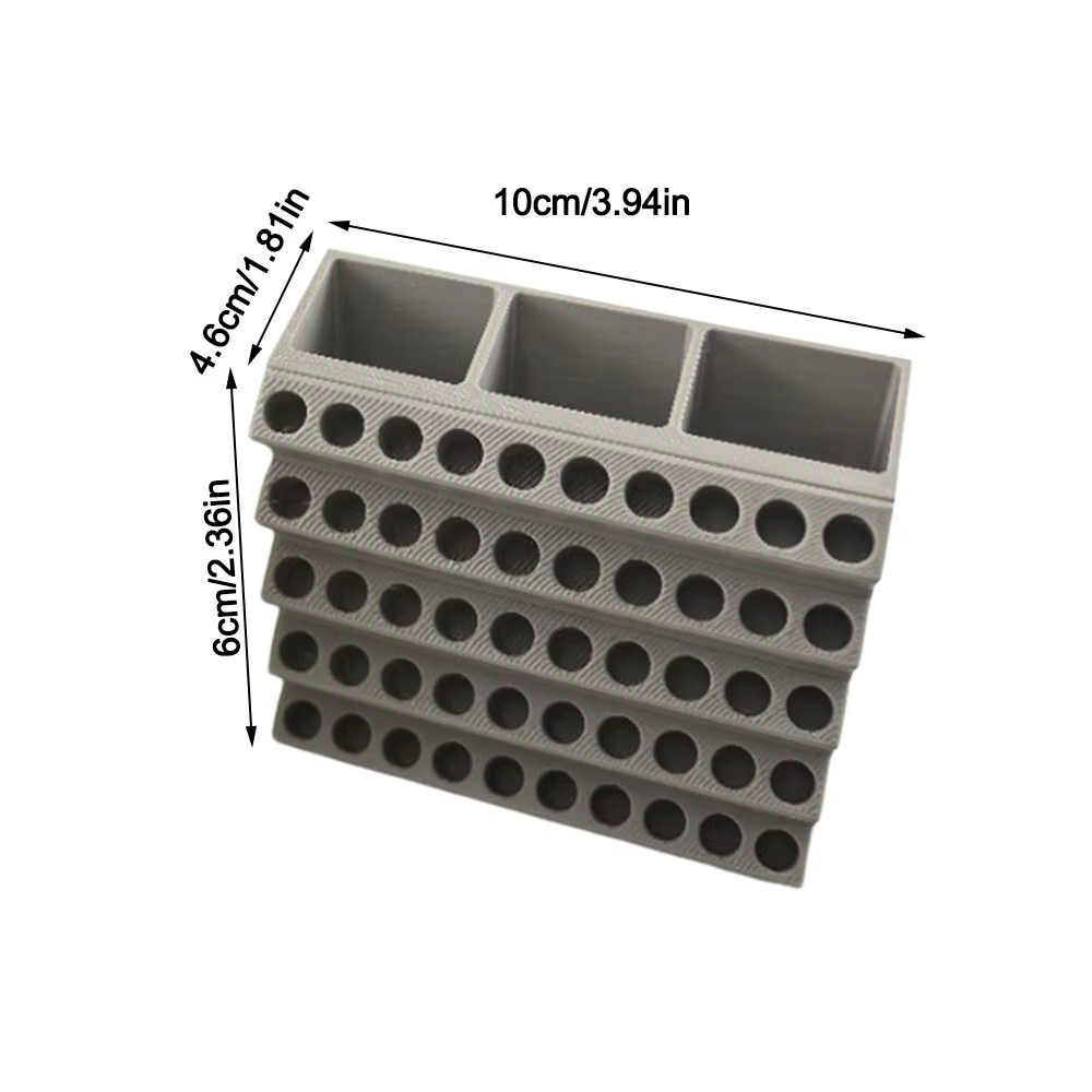 Boîte de rangement pour embouts de perceuse et tournevis