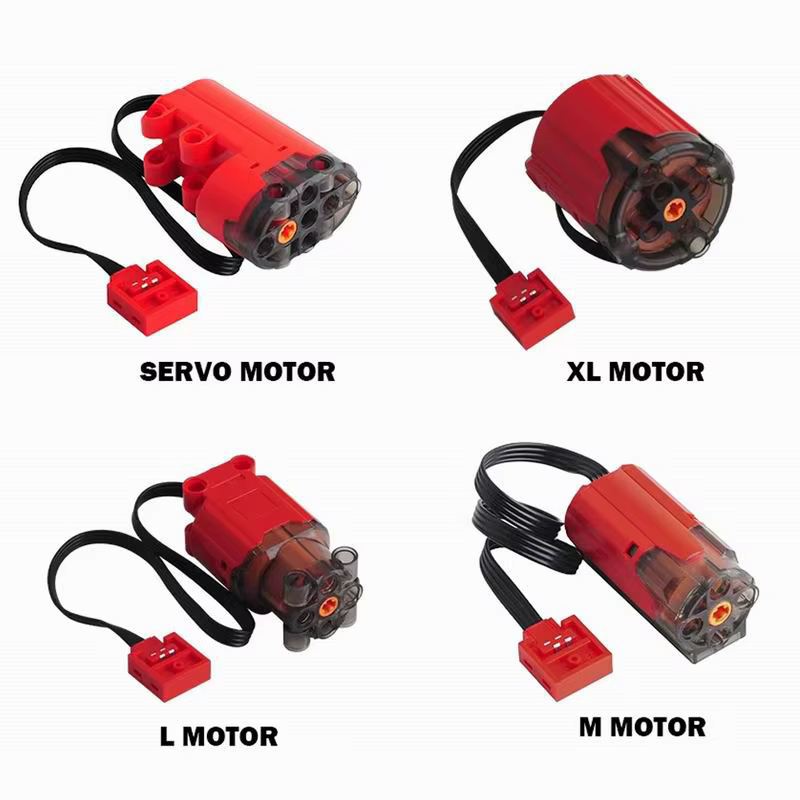 MOC Power Functions M L XL Servomoteur Pièces Électroniques Compatibles 8883 88003 8882 88004 Composants Techniques Mécaniques