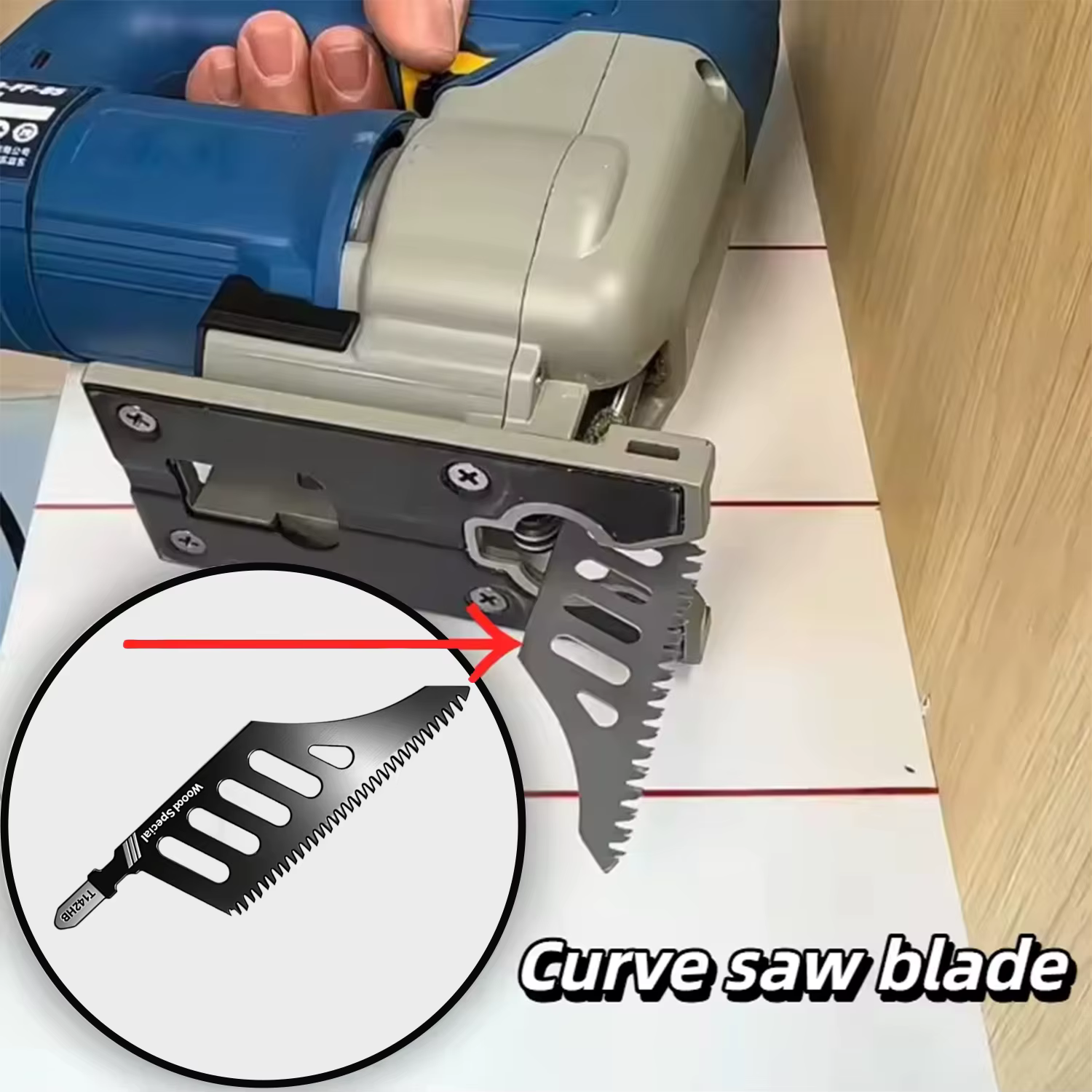 Lames de scie sauteuse en acier au carbone