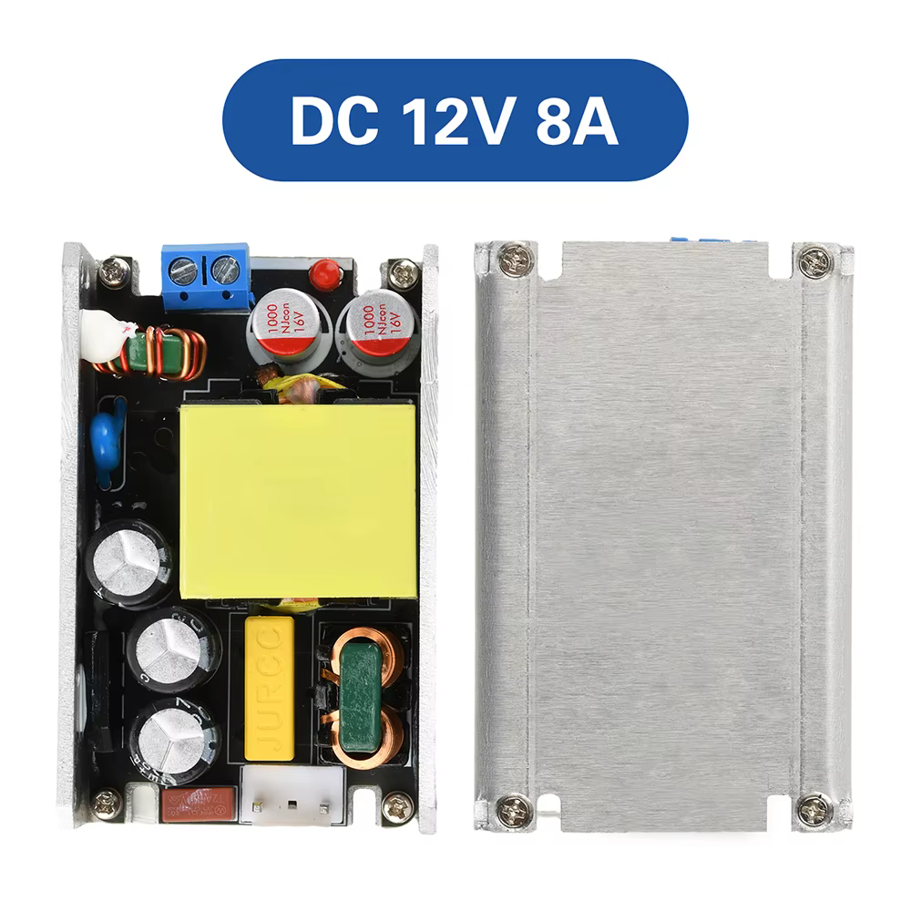 Carte d'alimentation GaN 100W AC 95-265V à DC 24V 4A 12V 8A