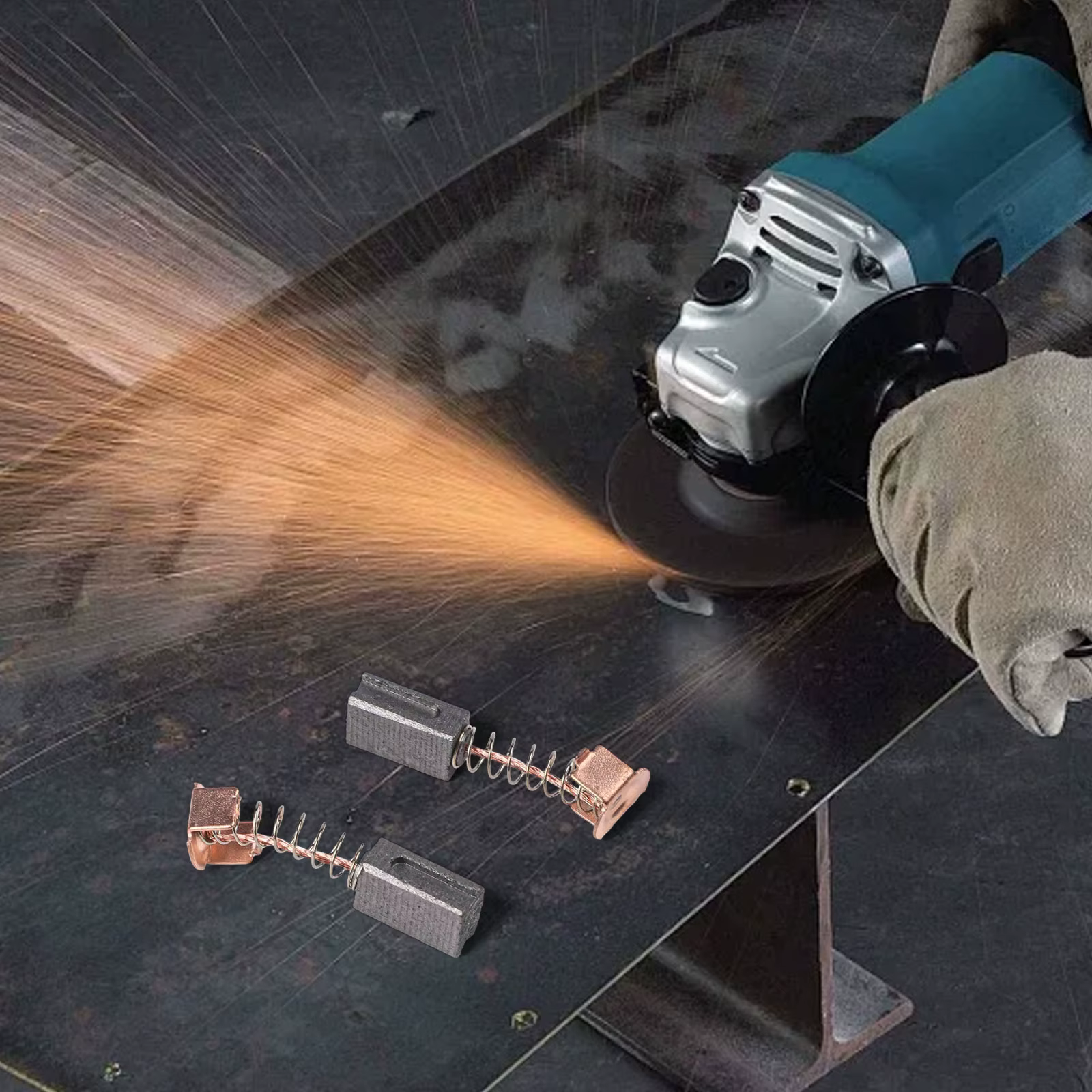 6 balais de carbone 5x8x12mm pour meuleuse d'angle G720