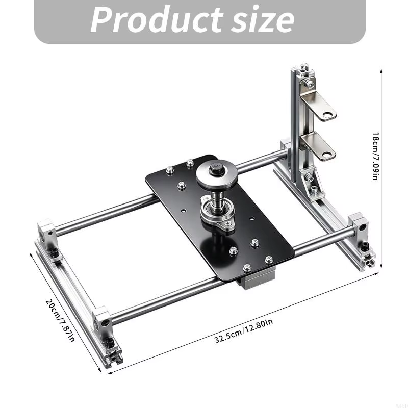 Support meuleuse d réglable Standard en acier inoxydable